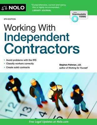 Book cover of Working With Independent Contractors