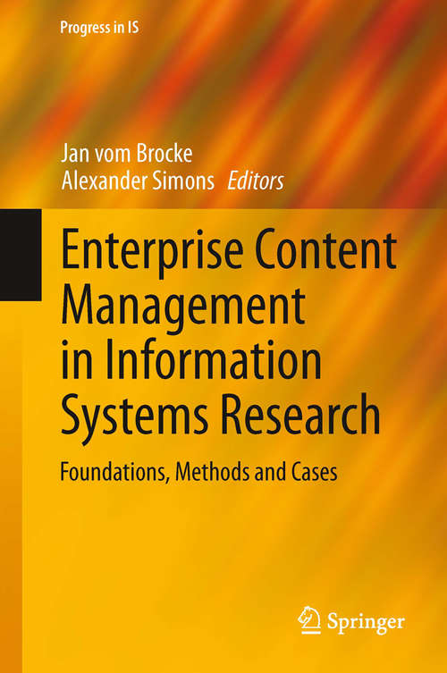 Enterprise Content Management in Information Systems Research