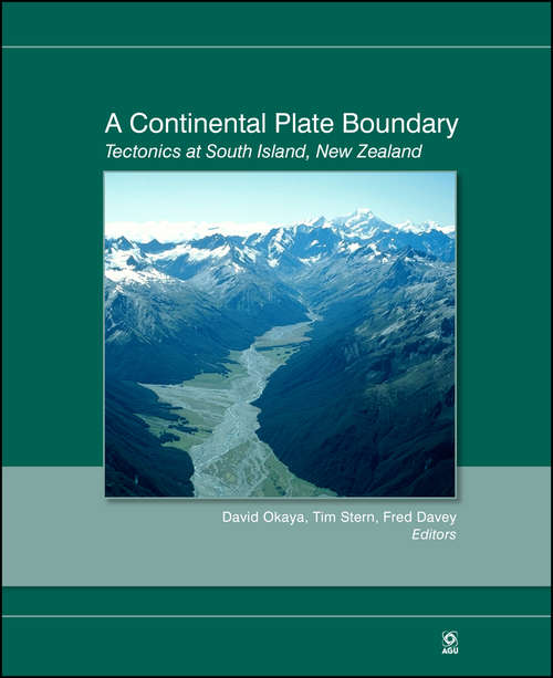 Book cover of A Continental Plate Boundary