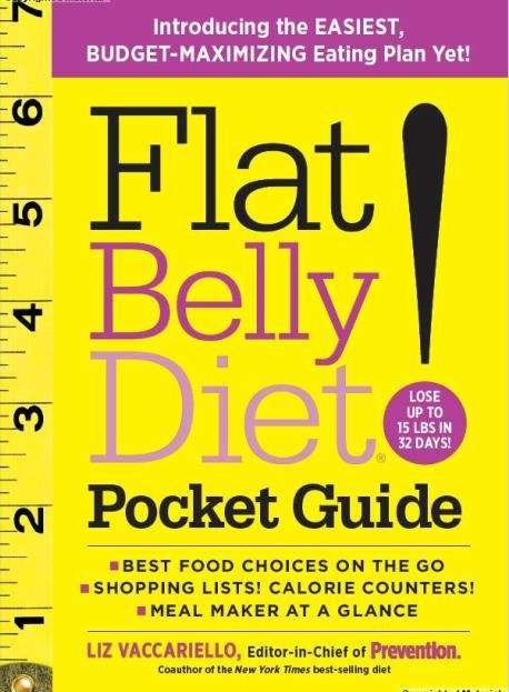Book cover of Flat Belly Diet! Pocket Guide: Introducing the Easiest, Budget-maximizing Eating Plan Yet!