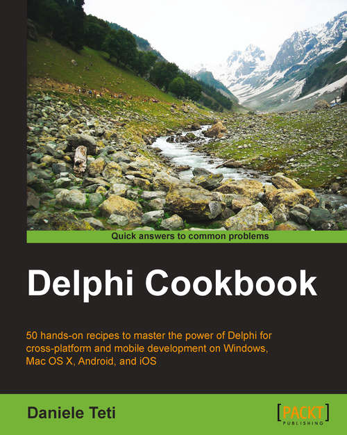 Book cover of Delphi Cookbook