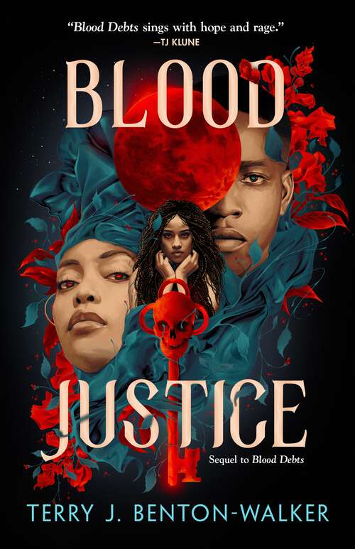 Book cover of Blood Justice (Blood Debts #2)