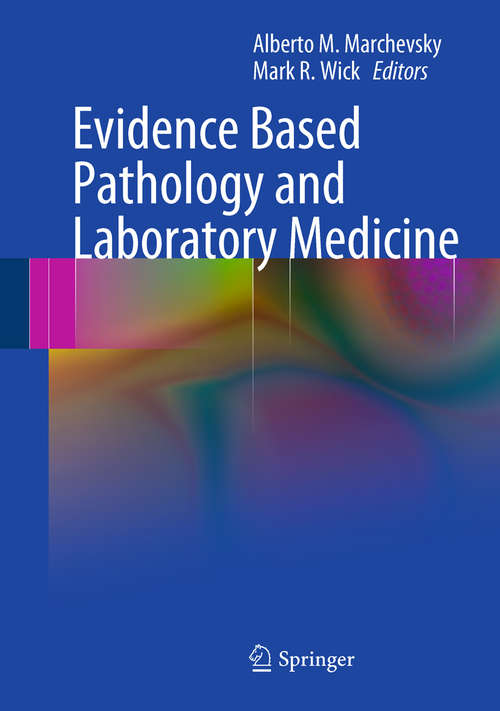 Book cover of Evidence Based Pathology and Laboratory Medicine
