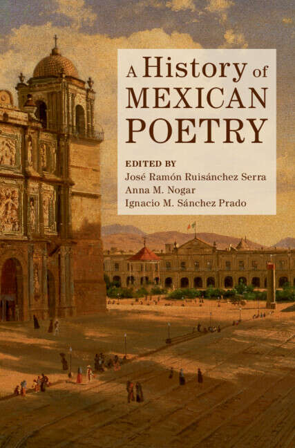 Book cover of A History of Mexican Poetry