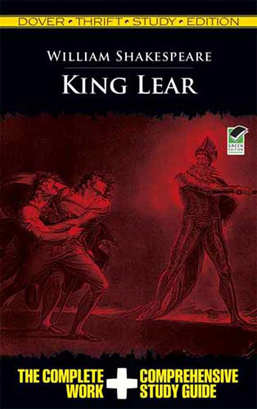 Book cover of King Lear Thrift Study Edition