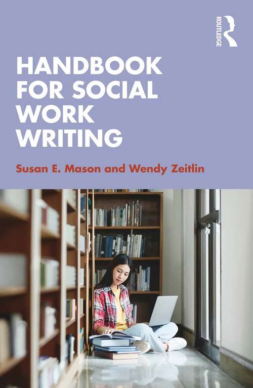 Book cover of Handbook for Social Work Writing