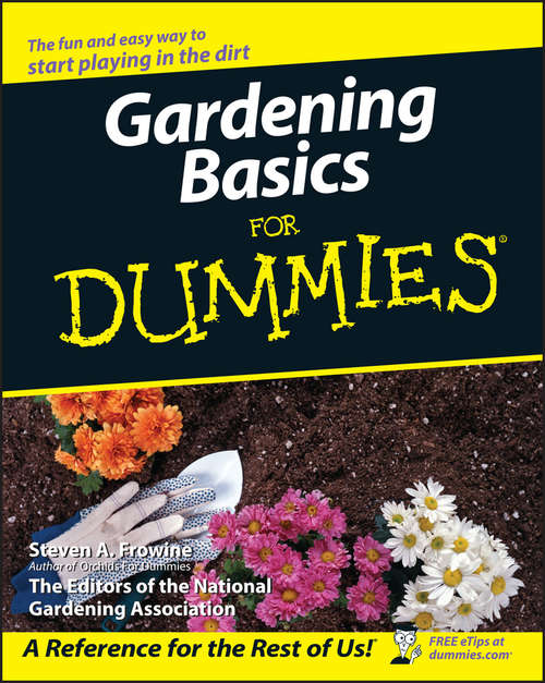 Book cover of Gardening Basics For Dummies (3)