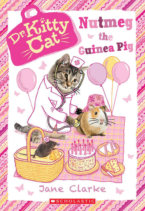 Book cover of Nutmeg the Guinea Pig (Dr. KittyCat #5)