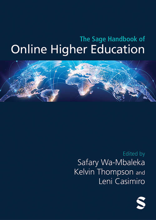 Book cover of The Sage Handbook of Online Higher Education