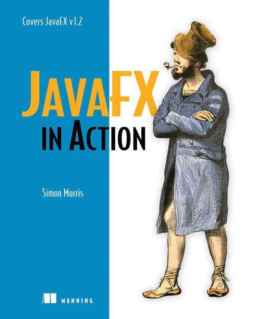 Book cover of JavaFX in Action
