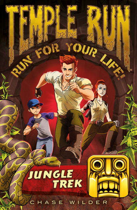 Book cover of Temple Run Book One Run for Your Life: Jungle Trek