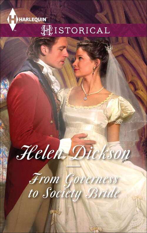 Book cover of From Governess to Society Bride