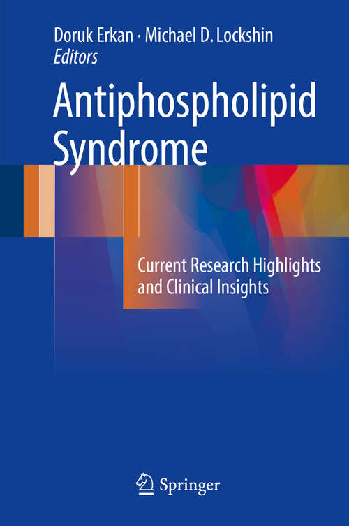 Book cover of Antiphospholipid Syndrome