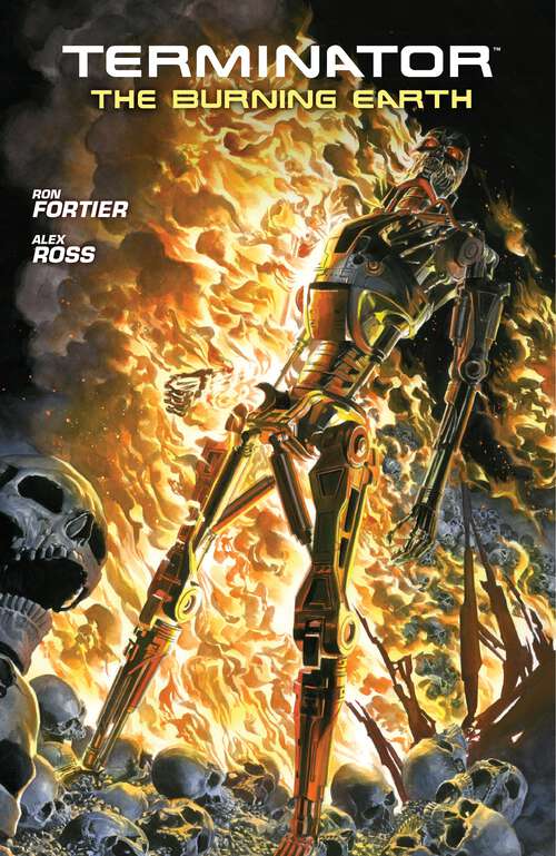 Book cover of Terminator: The Burning Earth (Terminator)