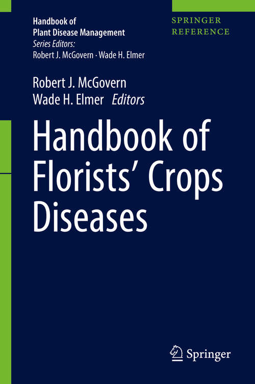 Book cover of Handbook of Florists' Crops Diseases