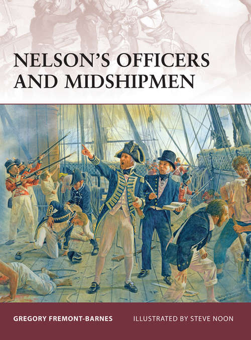 Book cover of Nelson's Officers and Midshipmen