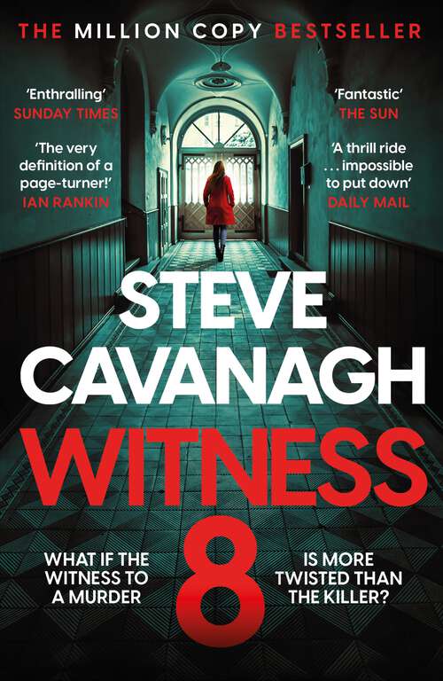 Book cover of Witness 8: The new Eddie Flynn thriller from the Top Five Sunday Times bestseller (Eddie Flynn)