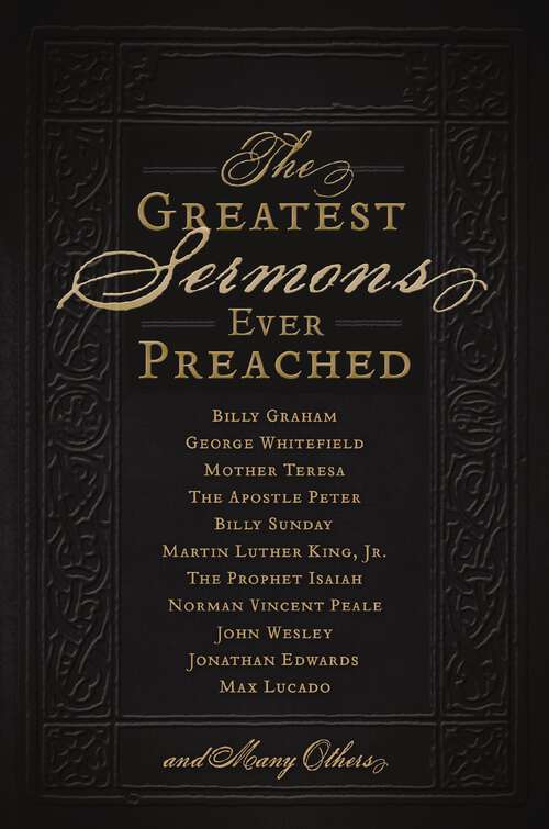 Book cover of The Greatest Sermons Ever Preached