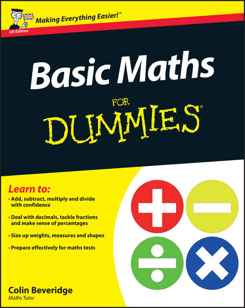 Book cover of Basic Maths For Dummies