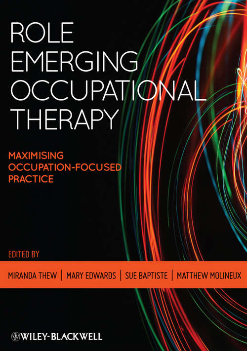 Cover image of Role Emerging Occupational Therapy