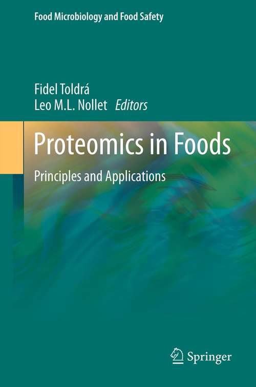Book cover of Proteomics in Foods