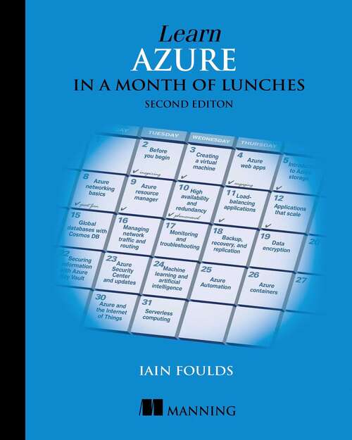 Book cover of Learn Azure in a Month of Lunches (2)
