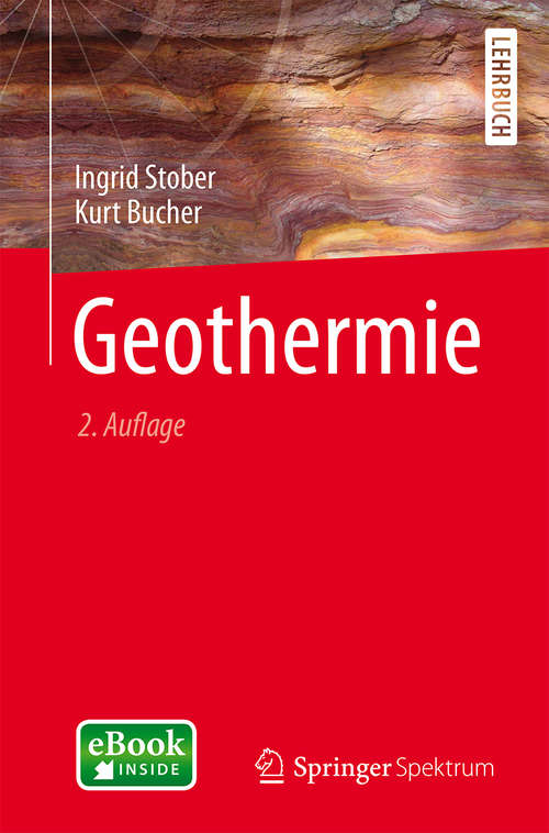 Book cover of Geothermie