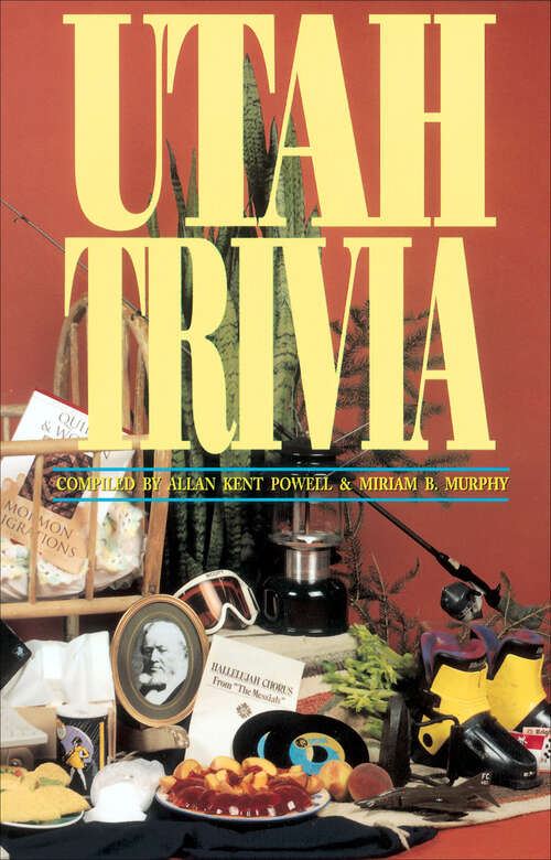 Book cover of Utah Trivia