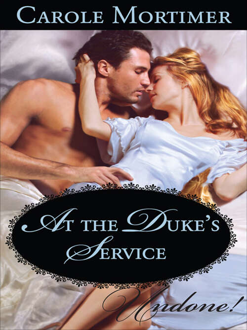 Book cover of At the Duke's Service