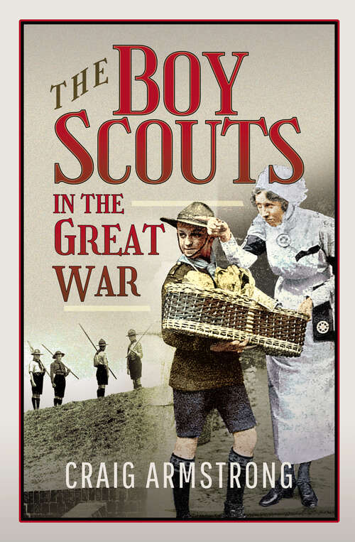 Book cover of The Boy Scouts in the Great War
