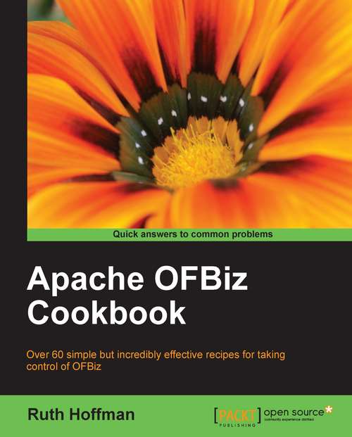Book cover of Apache OfBiz Cookbook