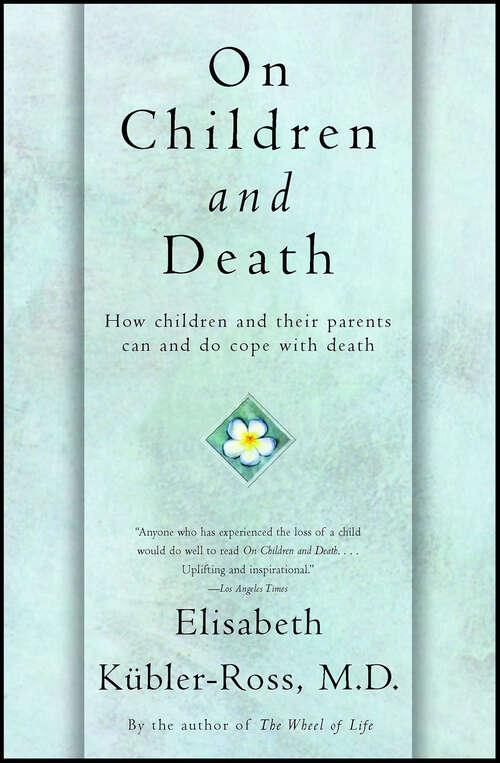 Book cover of On Children and Death