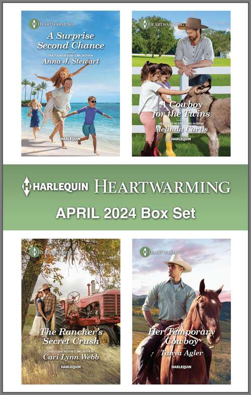 Book cover of Harlequin Heartwarming April 2024 Box Set: A Clean and Uplifting Romance