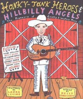 Book cover of Honky-Tonk Heroes and Hillbilly Angels