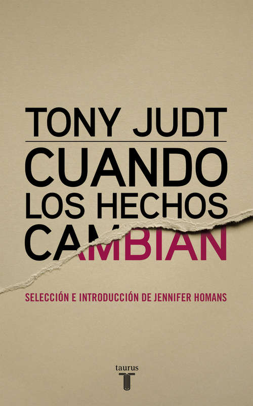 Book cover of Cuando los hechos cambian