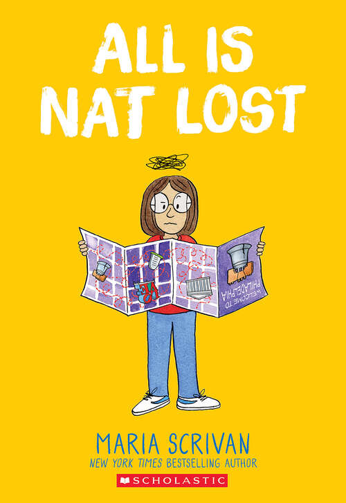 Book cover of All Is Nat Lost: A Graphic Novel (Nat Enough)