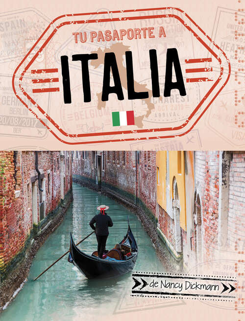 Book cover of Tu pasaporte a Italia (Pasaporte mundial)