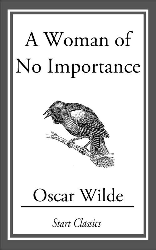 Book cover of A Woman of No Importance