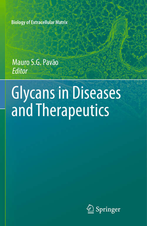 Book cover of Glycans in Diseases and Therapeutics