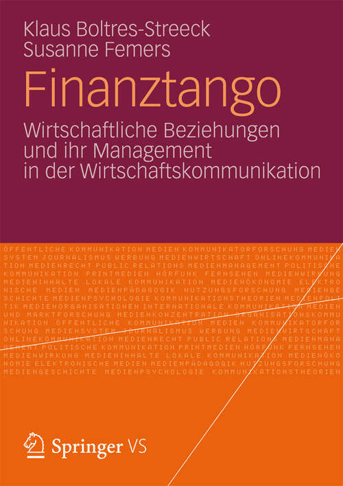Book cover of Finanztango