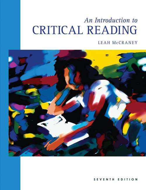 Book cover of An Introduction to Critical Reading