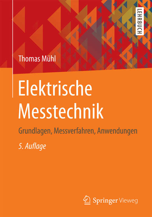 Book cover of Elektrische Messtechnik