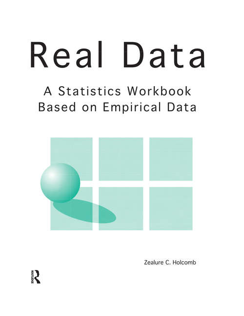 Book cover of Real Data: A Statistics Workbook Based on Empirical Data