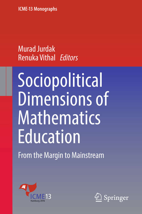 Book cover of Sociopolitical Dimensions of Mathematics Education
