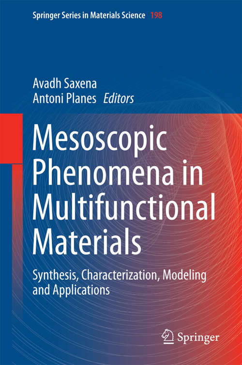 Book cover of Mesoscopic Phenomena in Multifunctional Materials