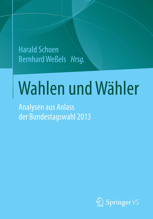 Book cover of Wahlen und Wähler