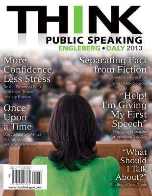 Book cover of THINK: Public Speaking