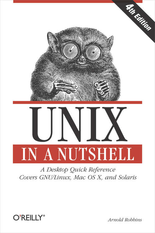 Book cover of Unix in a Nutshell, 4th Edition