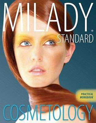 Book cover of Milady Standard Cosmetology, Practical Workbook