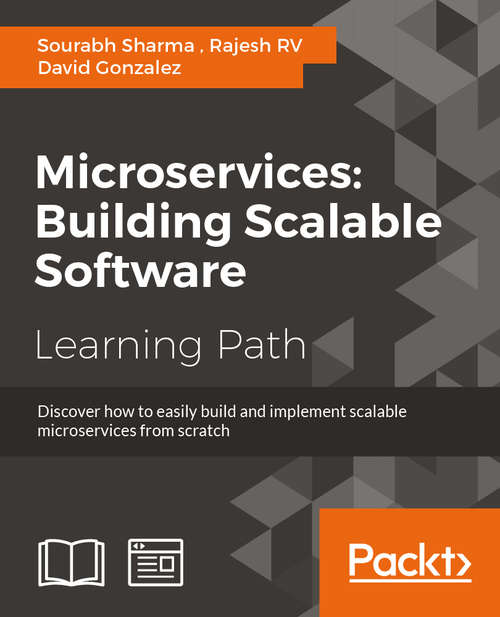 Book cover of Microservices: Building Scalable Software
